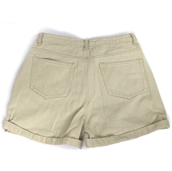 Boohoo High Rise Denim Shorts NWOT - Picture 5 of 7